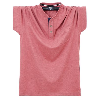 Áo Thun Tay Ngắn Đủ Size Từ M-7XL Chất Vải Cotton Mịn Mát Co Giãn Thương Hiệu Navy BS3311 – Màu Xám Kaki