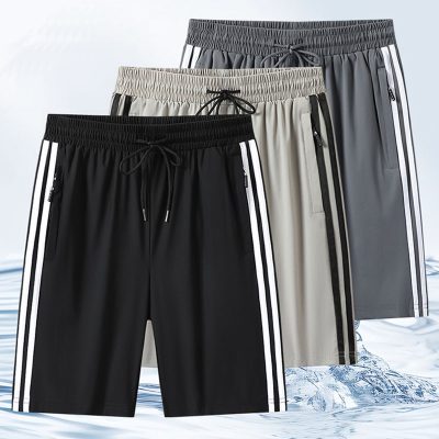 Quần Short Thun Đủ Size Từ L-8XL Chất Thun Lạnh Thể Thao Mịn Mát Co Giãn Thương Hiệu Navy BS3314 – Màu Đen