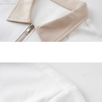 Áo Thun Khóa Kéo Size Từ M-8XL Chất Vải Cotton Dày Mềm Mịn Co Giãn Thương Hiệu Navy BS3274 – Màu Đen