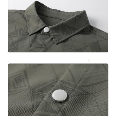 Áo Sơ Mi Nam Tay Dài Đủ Size Từ L-8XL Vải Chuyên Dụng Dày Vừa Ít Nhăn Thương Hiệu Navy BS3317 – Màu Xanh Lá