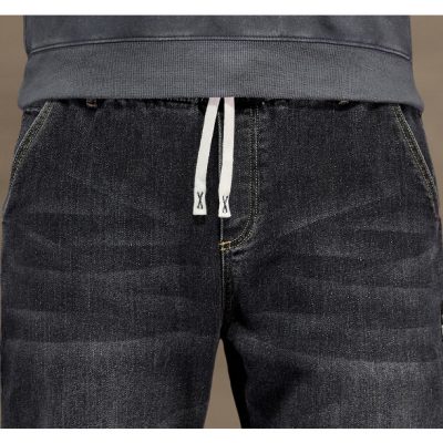 Quần Jeans Nam Cạp Chun Mới Size Lớn Chất Vải Dày Vừa Mềm Co Giãn Thoải Mái Navy BS3246 – Xanh Lam