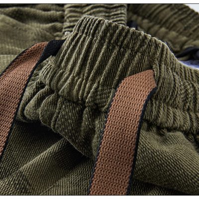 Quần Short Kaki Nam Béo M-8XL Nhiều Túi Phong Cách Hàn Quốc Chất Vải Dày Vừa Mềm Co Giãn Nhẹ Thương Hiệu Navy BS3266-Màu Đen
