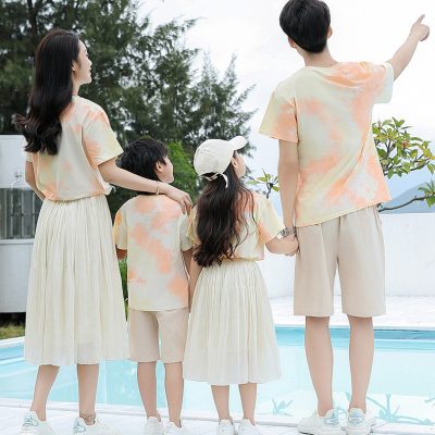 Áo Váy Gia Đình Vải Thun Cotton NAD390: Đa Dạng Mẫu Mã, Phong Cách Cho Mọi Sở Thích