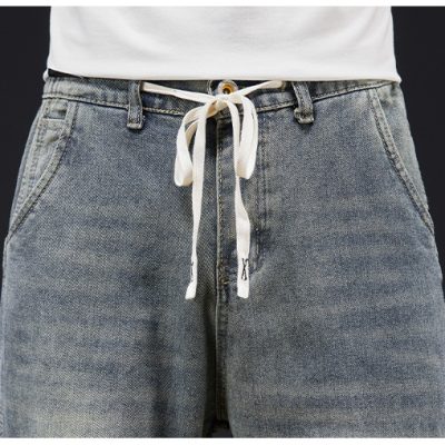 Quần Bò Big Size Ống Rộng, Quần Jeans Retro Cổ Điển, Quần Jeans Ống Đứng Dày Vừa Mềm Co Giãn Nhẹ Navy BS3250-Đen