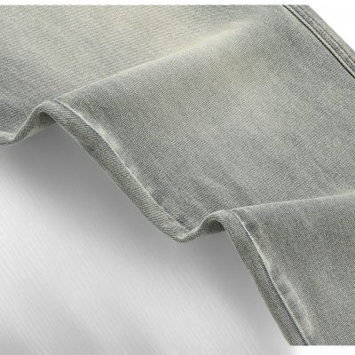 Quần Bò Lưng Thun Full Size Từ M-7XL Chất Vải Mềm Dày Vừa Co Giãn Nhẹ Navy BS3242-Vàng Bùn