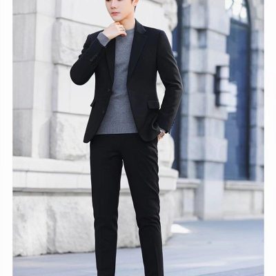 Áo Vest Nam Navy BS3262: Lịch Lãm Hoàn Hảo Mọi Vóc Dáng, Chất Vải Chuyên Dụng Cao Cấp-Đen