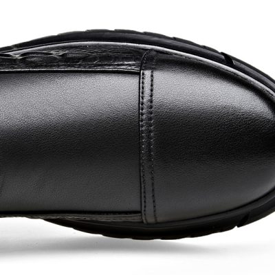 Giày Boot Nam Tăng Chiều Cao GTD001-ĐenThường