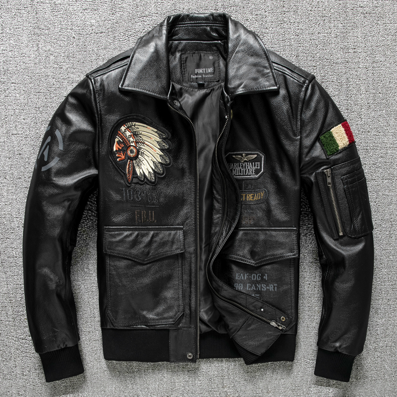 áo khoác da nam béo