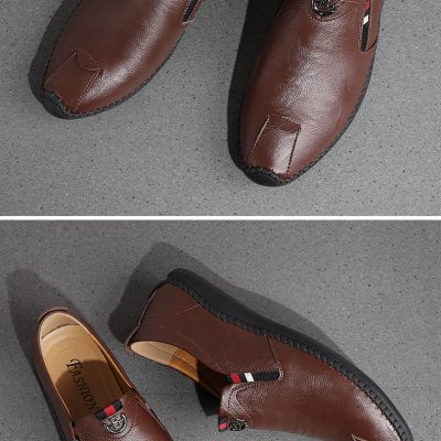 Giày lười big size GTD046 trắng