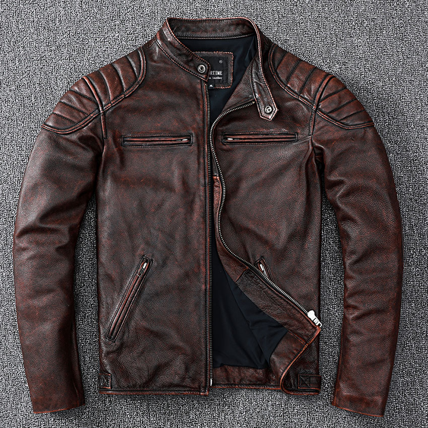 Áo da bò size lớn