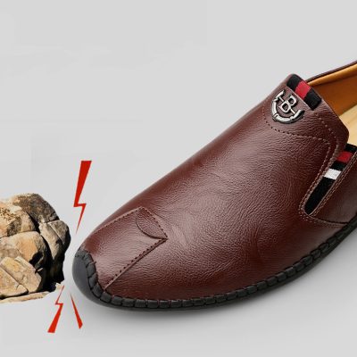 Giày lười big size GTD046 trắng