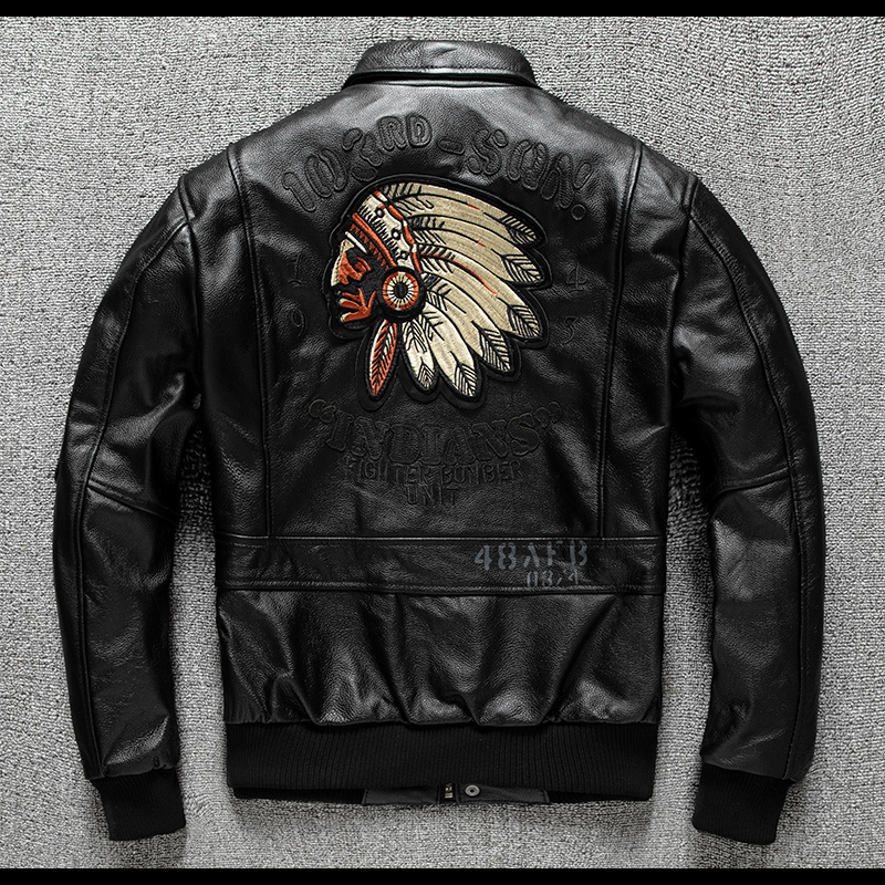 Áo khoác da nam béo