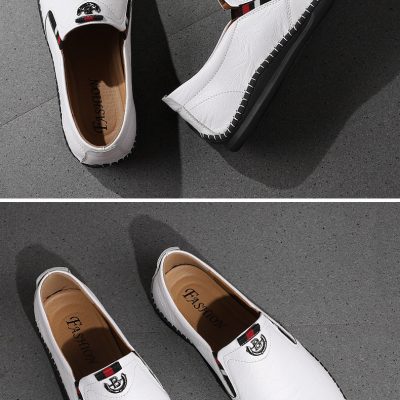 Giày lười big size GTD046 trắng