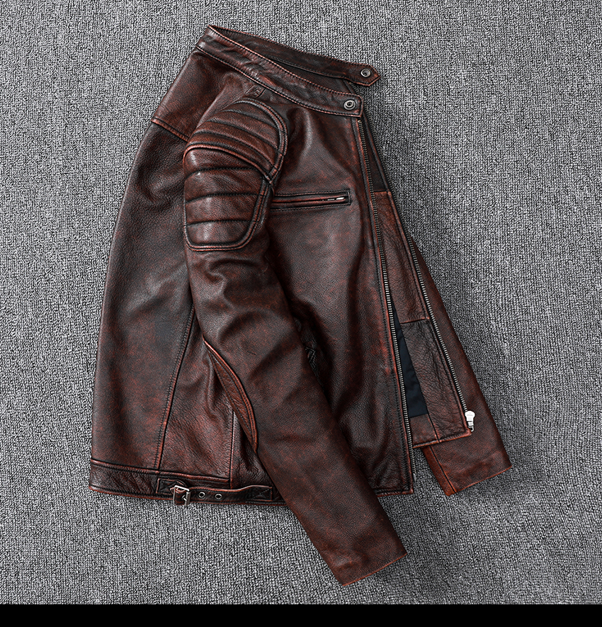 Áo da bò nam size lớn