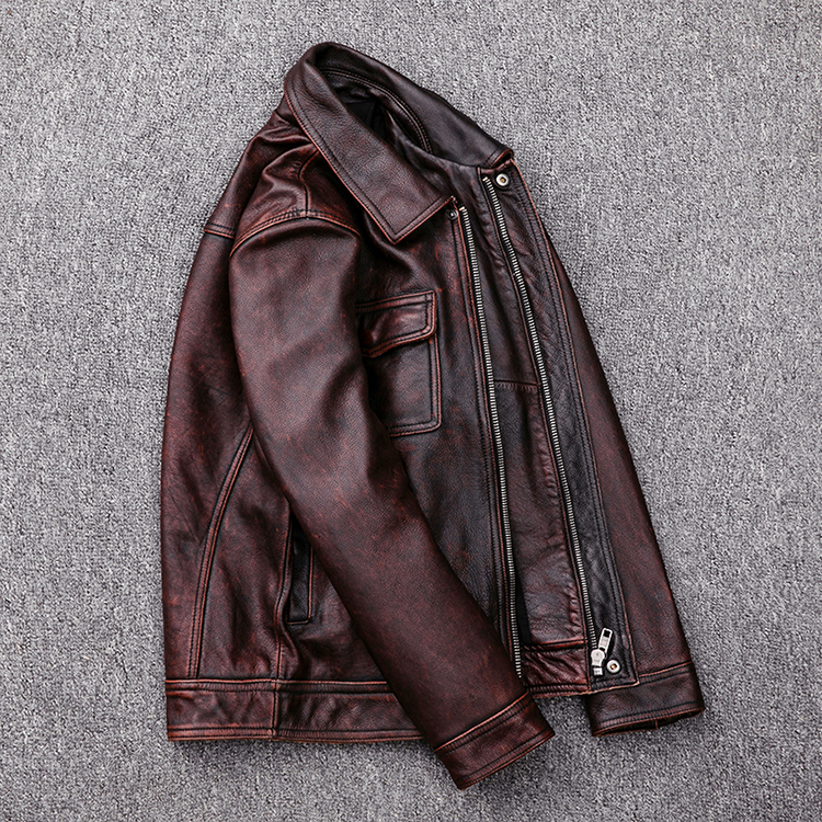 Áo khoác da bò nam cao cấp