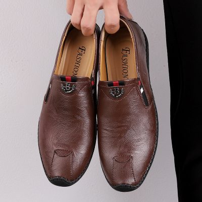 Giày lười big size GTD046 trắng