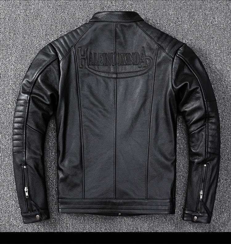 áo khoác da ngắn cho nam