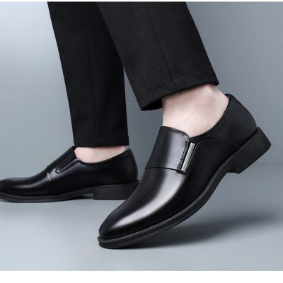 Giày tăng chiều cao nam 6cm GTD035 trắng