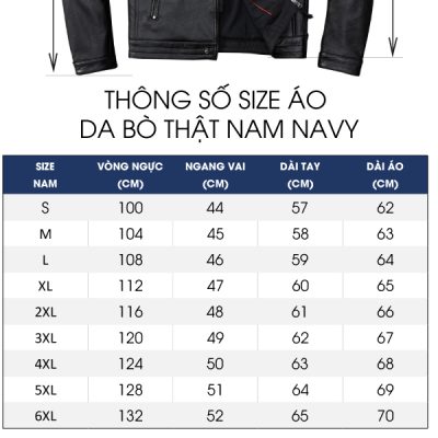 Áo khoác da bò AKD002 đen