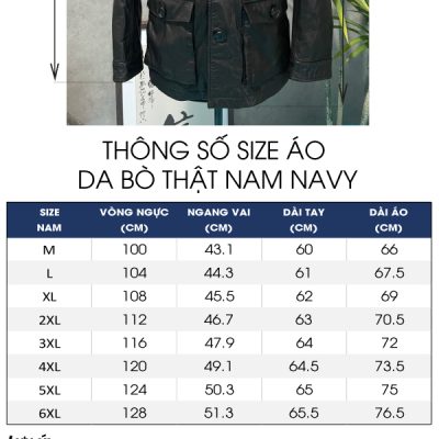 Áo da nam đẹp AKD005 màu nâu