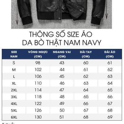 Áo khoác da nam béo AKD028 đen