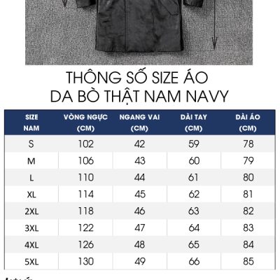 Áo khoác da thật nam AKD032 đen