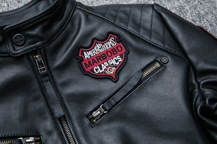 áo khoác da nam hàng hiệu