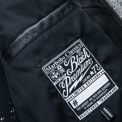 Áo khoác da cao cấp AKD023 đen