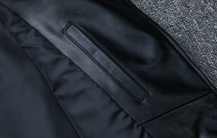 Áo da nam hàng hiệu