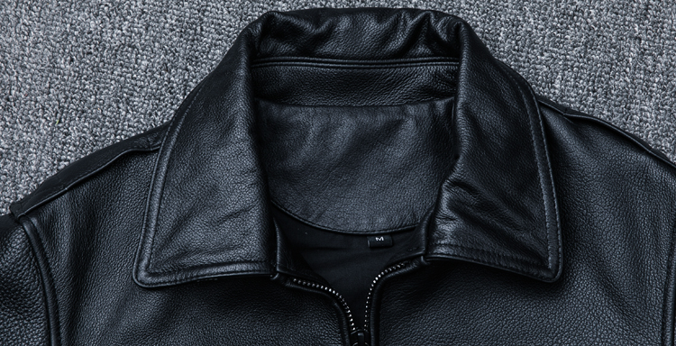 áo khoác da bò thật