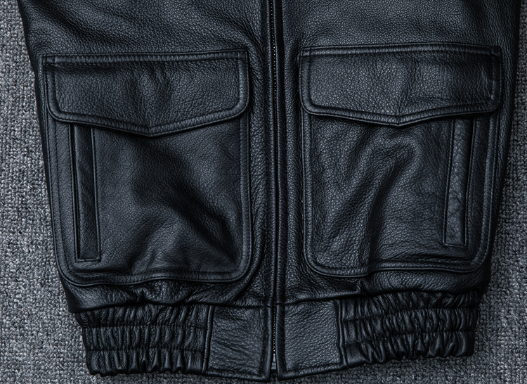 Áo khoác da bò nam size lớn