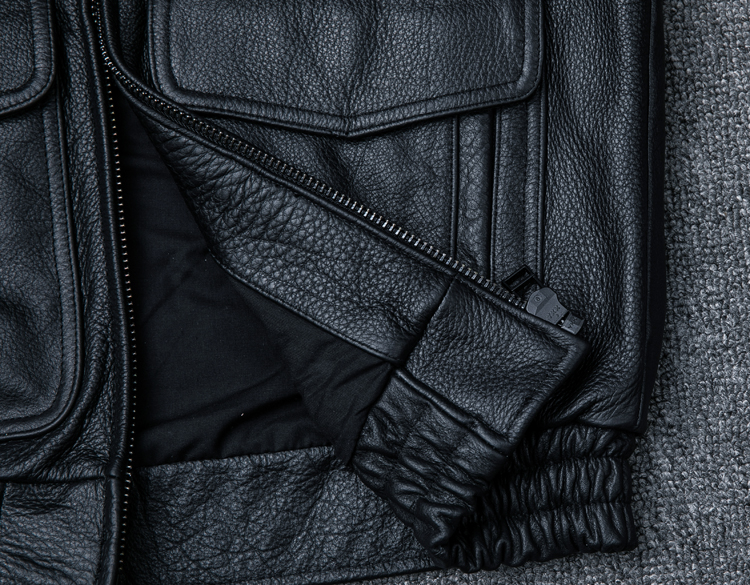 Áo da nam kiểu dáng mới