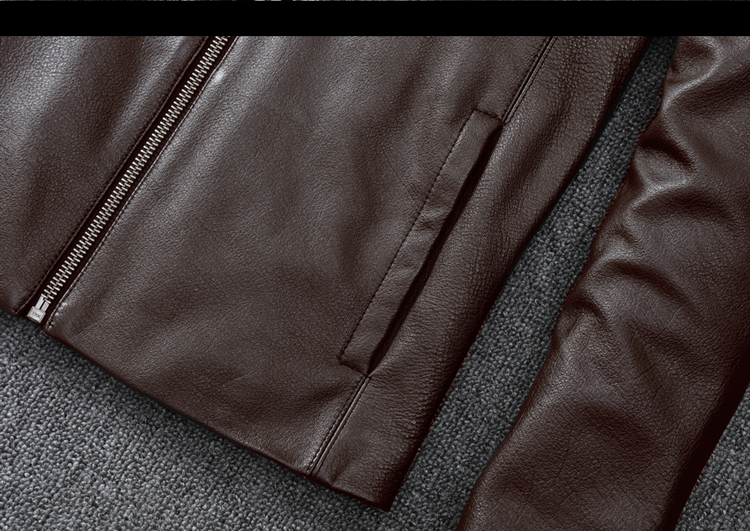 Áo da bò nam size lớn.