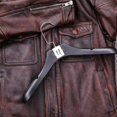 Áo da nam size lớn AKD027 nâu đỏ