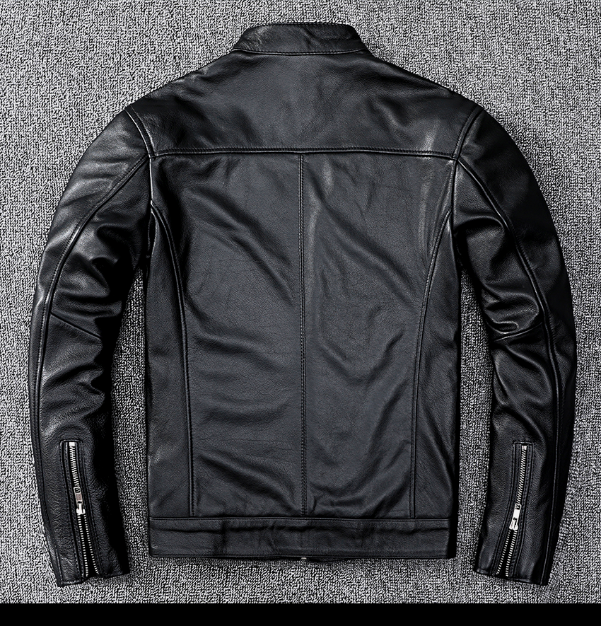 áo da nam thời trang