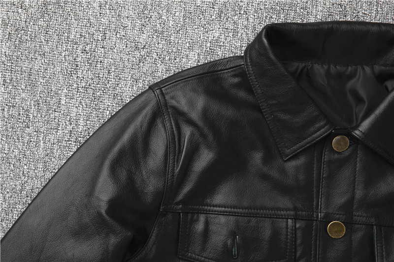 Áo da bò nam đẹp