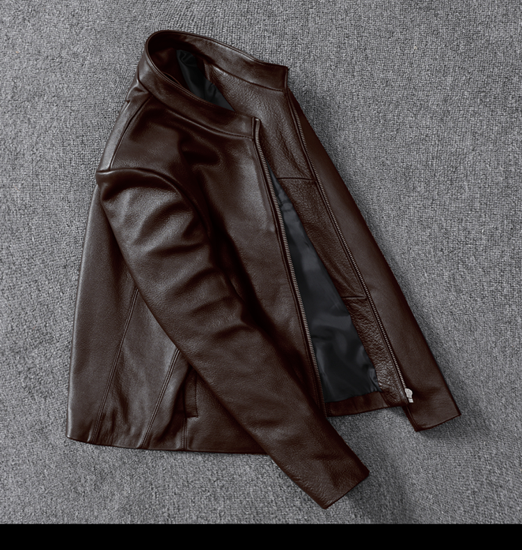 Áo khoác da cho người mập