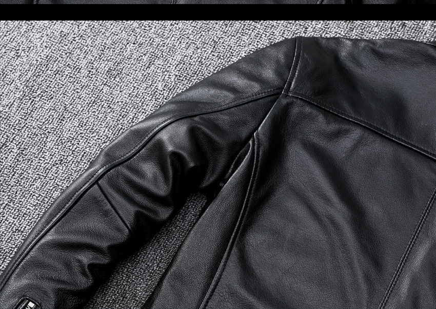 áo da nam thời trang