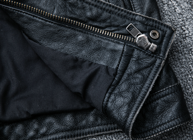 áo da nam kiểu dáng mới