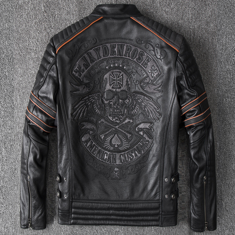 áo khoác moto cổ đứng