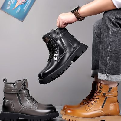 Giày tây nam big size GTD024 xám