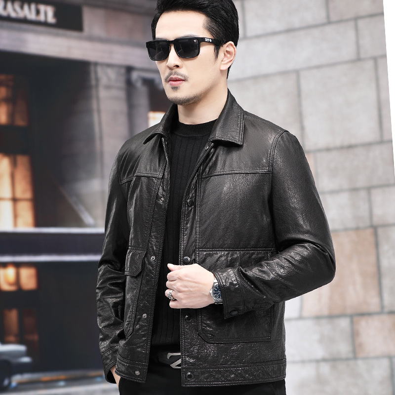 Áo da nam cao cấp