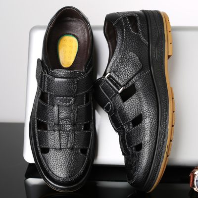 Dép nam size lớn GTD027 đen