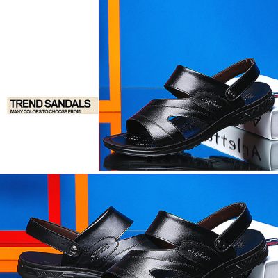 Dép nam big size GTD026 nâu