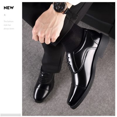 Giày nam size lớn GTD029 bộ chân 1016 (da bò)