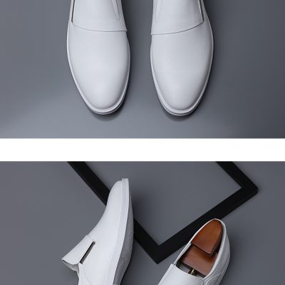 Giày tăng chiều cao nam 6cm GTD035 trắng