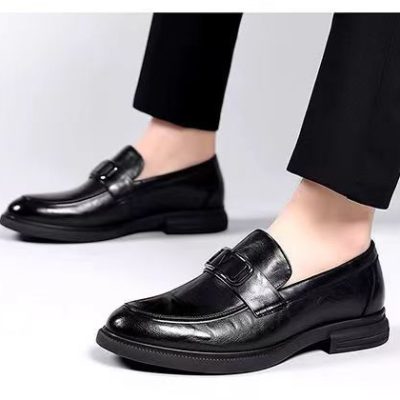 Giày lười nam GTD039 nâu