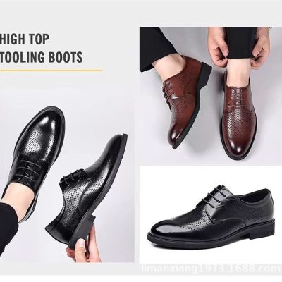 Giày Nam Big Size GTD015 Nâu