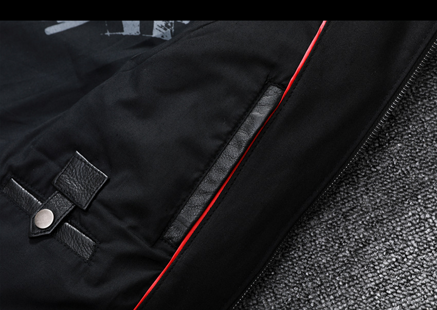 áo khoác da ngắn ôm sát nam