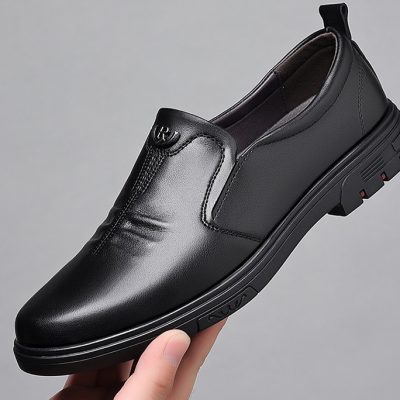 Giày tây nam size 45 GTD033 đen